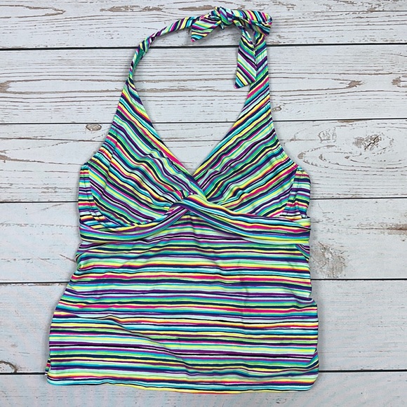 Athleta Other - Athleta Underwire Halter Swimsuit Top, Sz 36 B/C